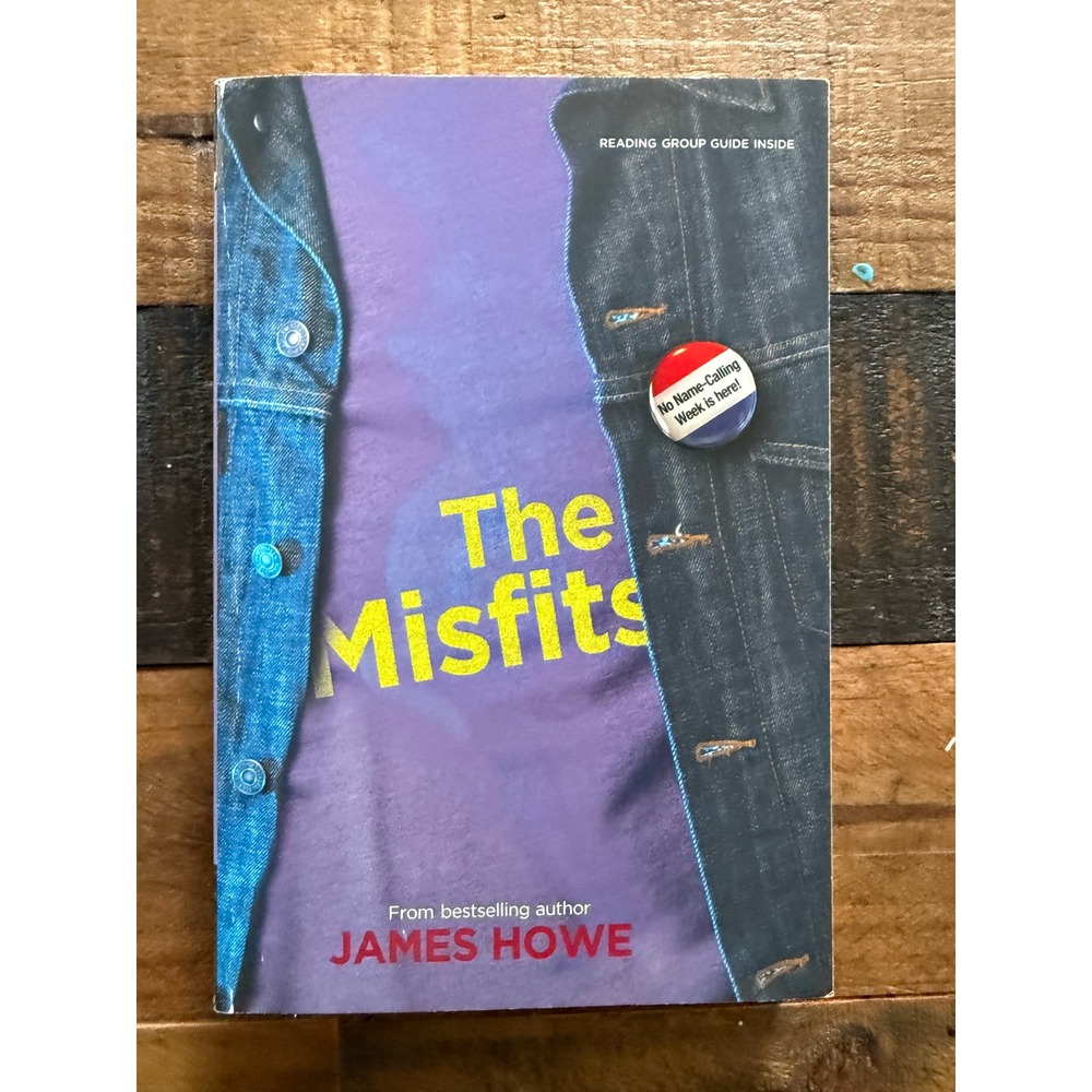 The Misfits James Howe Paperback Anniversary Edition Young Adult Fiction Book